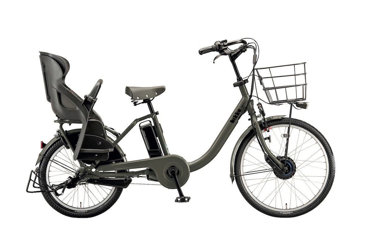 ブリヂストン ビッケモブdd 電動自転車 子ども乗せ リアチャイルド