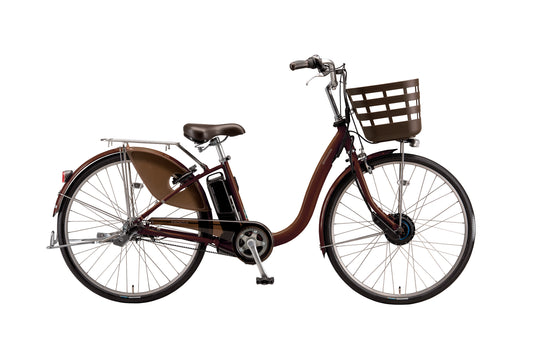 ブリヂストン フロンティアデラックス 電動自転車 26インチ 両輪駆動 またぎやすい乗りやすい