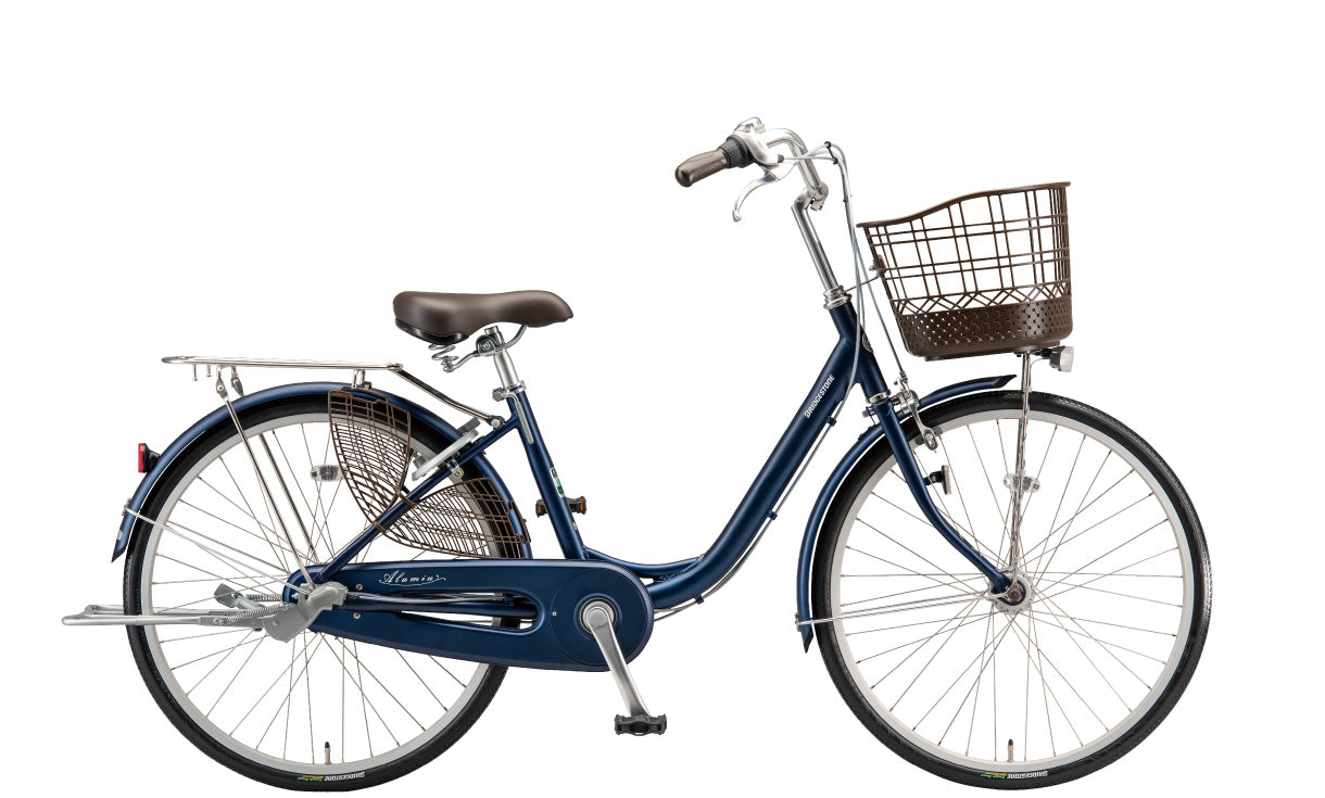 【商品情報】ブリヂストン アルミーユ AM60T6 自転車 26インチ シングル オートライト モデル 日常 乗りやすい お買い物