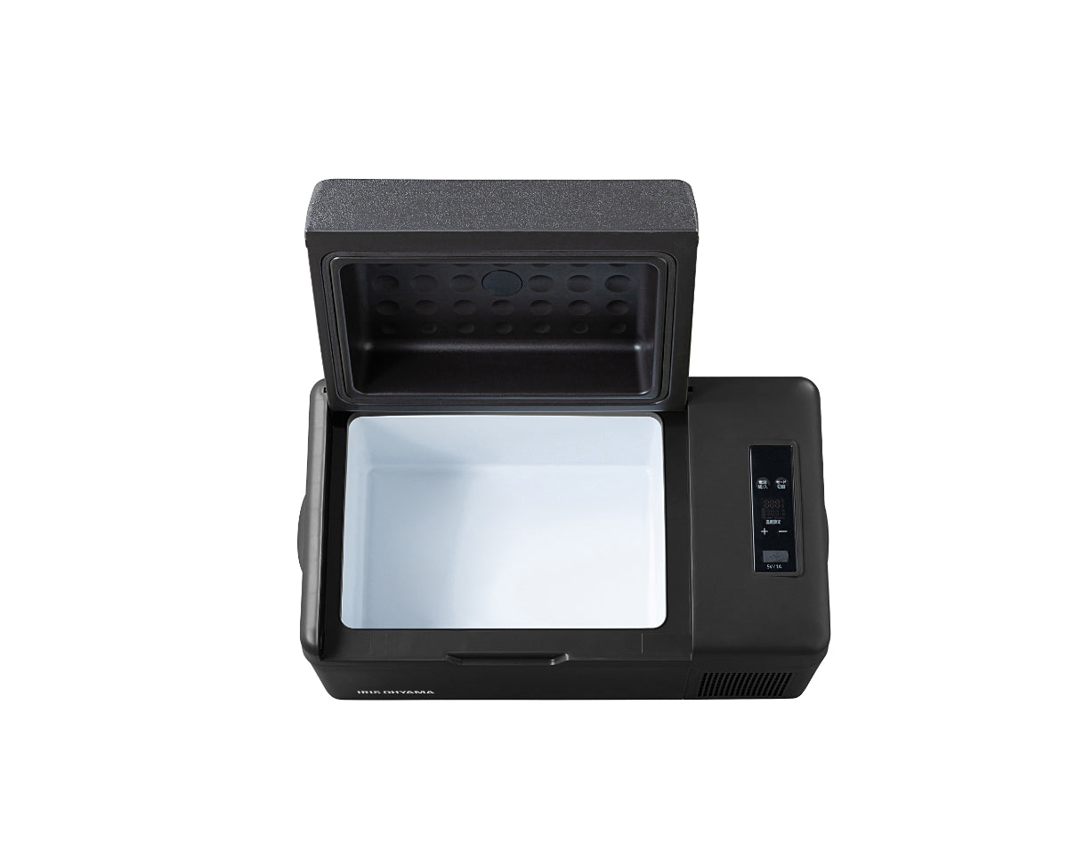 【商品情報】車載冷蔵庫 ポータブル 20L ポータブル冷蔵冷凍庫 IPD-2A-B  (ブラック)