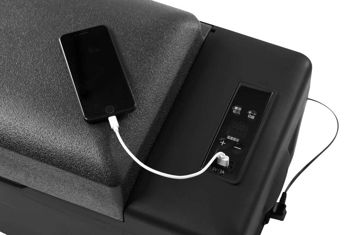 【商品情報】車載冷蔵庫 ポータブル 20L ポータブル冷蔵冷凍庫 IPD-2A-B  (ブラック)