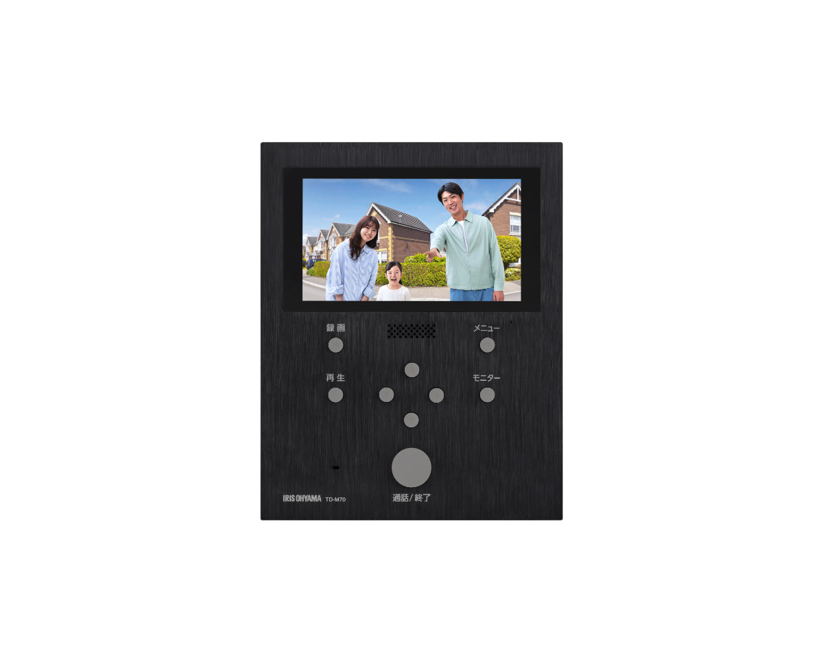 テレビドアホン TD-SM7070C-BB  (ブラック/ブラック)