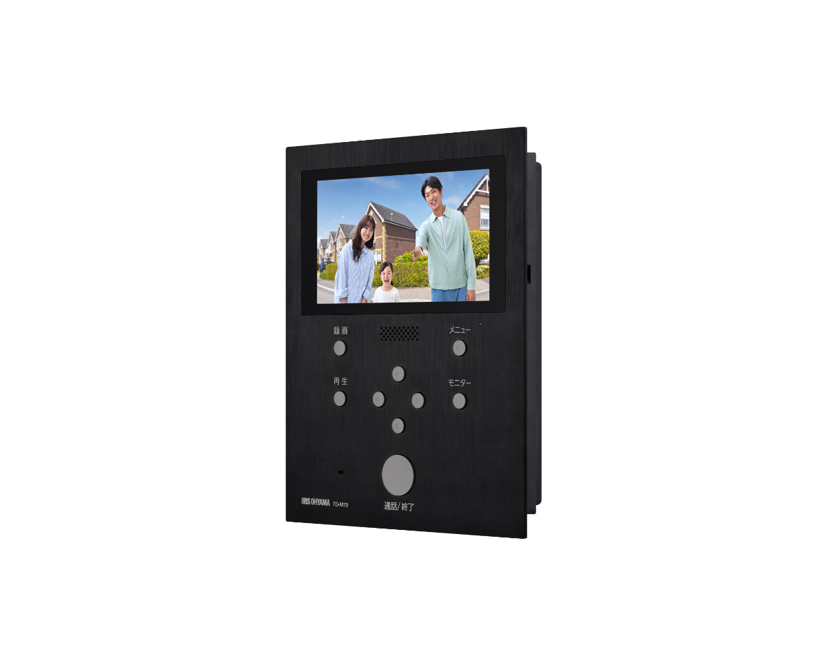 【商品情報】テレビドアホン TD-SM7070C-BB  (ブラック/ブラック)