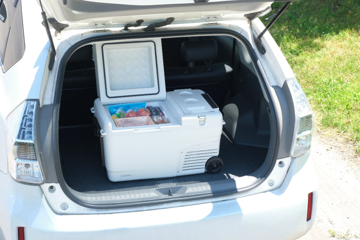 充電式ポータブル冷温庫26L IPDW-B3A-W  (ホワイト)