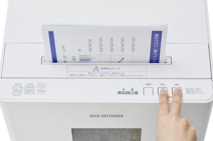 【商品情報】シュレッダー　オフィスシュレッダー　OF15M  (ホワイト)